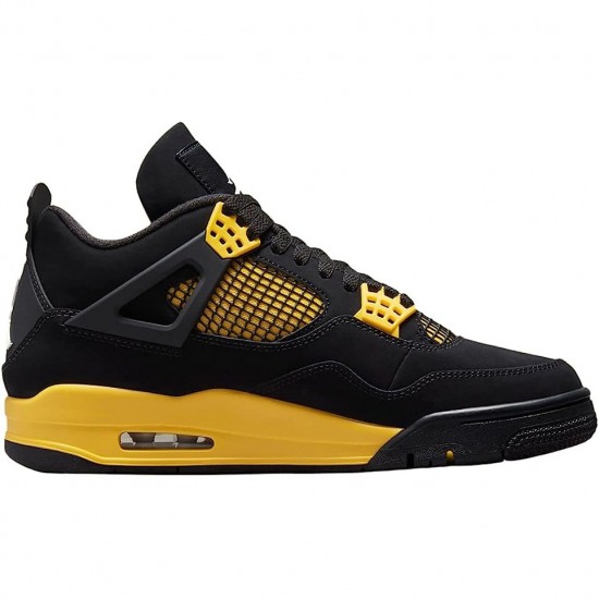 Jordan 4 Retro Thunder 2023 Black/Tour Yellow DH6927-017