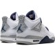 Jordan 4 Midnight Navy White/Midnight Navy/Light Smoke Grey-Fire Red DH6927-140