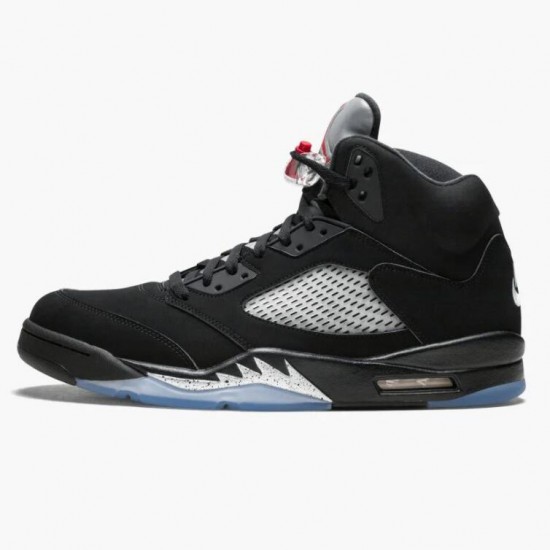 Jordan 5 Retro Black Metallic Black/Metallic Silver 845035-003