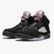 Jordan 5 Retro Black Metallic Black/Metallic Silver 845035-003