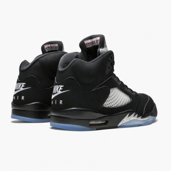 Jordan 5 Retro Black Metallic Black/Metallic Silver 845035-003