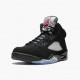 Jordan 5 Retro Black Metallic Black/Metallic Silver 845035-003