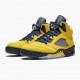 Jordan 5 Retro Michigan 2019 AmarilloCollege Navy Amarillo/College Navy-Amarillo CQ9541-704