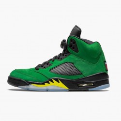 Jordan 5 Retro SE Oregon Green Yellow Apple Green/Black/Yellow Strike/Black CK6631-307