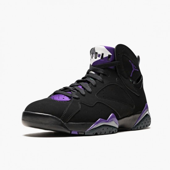 Jordan 7 Retro Ray Allen Black Fierce Purpler Dark Stee Black/Fierce Purple-Dark Grey Steel 304775-053