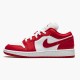 Jordan 1 Low Gym Red White 553560-611 Gym Rød/Gym Rød-Hvid Sko