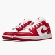 Jordan 1 Low Gym Red White 553560-611 Gym Rød/Gym Rød-Hvid Sko