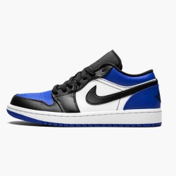 Jordan 1 Low Royal Toe CQ9446-400 Sport Royal/Hvid-Sort Sko