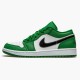 Jordan 1 Low Pine Green 553558-301 Pine Grøn/Sort-Hvid Sko