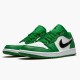 Jordan 1 Low Pine Green 553558-301 Pine Grøn/Sort-Hvid Sko