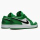 Jordan 1 Low Pine Green 553558-301 Pine Grøn/Sort-Hvid Sko