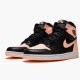 Jordan 1 Retro High Black Crimson Tint 555088-081 Sort/Crimson Tint-Hvid-Hyper Lyserød-Mystic Grøn Sko