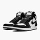 Jordan 1 Retro High Panda CD0461-007 Sort/Sort-Metallic Guld-Hvid Sko