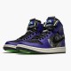 Jordan 1 High Zoom Air CMFT Bayou Boys DC2133-500 New Orchid/Lime Blast/Sort Sko