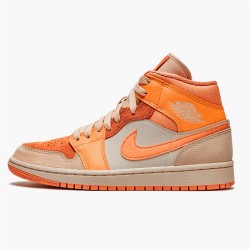 Jordan 1 Mid Apricot Orange DH4270-800 Atomic Orange/Apricot Agate-Terra Blush Sko