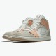 Jordan 1 Mid Milan CV3044-100 Sail/Light Bone-String-Shimmer Sko