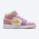 Jordan 1 Mid SE Arctic Pink DC9517-600 Light Arctic Lyserød/University Guld-Hvid Sko