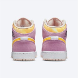 Jordan 1 Mid SE Arctic Pink DC9517-600 Light Arctic Lyserød/University Guld-Hvid Sko