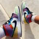 Jordan 1 Mid SE Multi-Color CW1140-100 Hvid/Sort-Lightbulb-Team Orange Sko