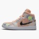 Jordan 1 Mid SE P(HER)SPECTIVE CW6008-600 Washed Coral/Chrome-Light Whistle Sko