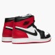 Jordan 1 Retro Black Toe (2013) 555088-184 Hvid/Sort-Gym Rød Sko