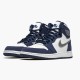 Jordan 1 Retro High COJP Midnight Navy (2020) DC1788-100 Hvid/Metallic Sølv-Midnight Navy Sko