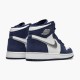 Jordan 1 Retro High COJP Midnight Navy (2020) DC1788-100 Hvid/Metallic Sølv-Midnight Navy Sko