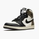 Jordan 1 Retro High Dark Mocha 555088-105 Sail/Dark Mocha-Sort-Sort Sko