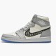 Jordan 1 Retro High Dr CN8607-002 Wolf Grå/Sail-Photon Dust-Hvid Sko