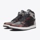 Jordan 1 Retro High Light Army Rust Shadow Patina 555088-033 Sort/Grå-Rust Sko