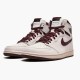 Jordan 1 Retro High OG A Ma Maniére DO7097-100 Sail/Burgundy Crush Sko