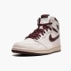 Jordan 1 Retro High OG A Ma Maniére DO7097-100 Sail/Burgundy Crush Sko