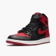 Jordan 1 Retro High Bred Banned (2016) 555088-001 Sort/Varsity Rød-Hvid Sko