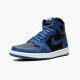 Jordan 1 Retro High OG Dark Marina Blue 555088-404 Dark Marina Blå/Sort-Hvid Sko