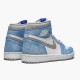 Jordan 1 Retro High OG Hyper Royal 555088-402 Hyper Royal/Light Smoke Grå-Hvid Sko