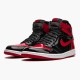 Jordan 1 Retro High OG Patent Bred 555088-063 Sort/Hvid-Varsity Rød Sko