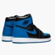 Jordan 1 Retro Royal (2017) 555088-007 Sort/Varsity Royal-Hvid Sko