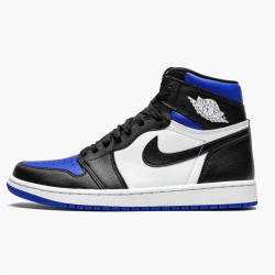 Jordan 1 Retro High Royal Toe 555088-041 Sort/Hvid-Game Royal-Sort Sko