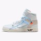 Jordan 1 Retro High Off-White White AQ0818-100 Hvid/Hvid Sko