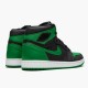 Jordan 1 Retro High Pine Green Black 555088-030 Sort/Pine Grøn-Hvid-Gym Rød Sko