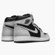 Jordan 1 Retro High Shadow 2.0 555088-035 Sort/Hvid-Light Smoke Grå Sko