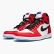 Jordan 1 Retro High Spider-Man Origin Story 555088-602 Gym Rød/Sort-Hvid-Photo Blå Sko