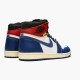 Jordan 1 Retro High Union Los Angeles Blue Toe BV1300-146 Hvid/Storm Blå-Varsity Rød-Sort Sko