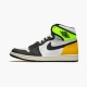 Jordan 1 Retro High White Black Volt University Gold 555088-118 Hvid/Sort-Volt-University Guld Sko