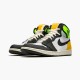 Jordan 1 Retro High White Black Volt University Gold 555088-118 Hvid/Sort-Volt-University Guld Sko