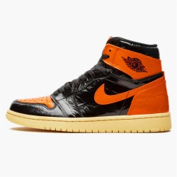 Jordan 1 Retro High Shattered Backboard 3.0 555088-028 Sort/Pale Vanilla-Starfish Sko