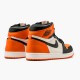 Jordan 1 Retro Shattered Backboard 555088-005 Sort/Starfish-Sail Sko