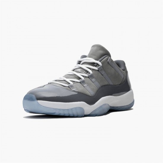 Jordan 11 Retro Low Cool Grey 528895-003 Medium Grå/Hvid-Gunsmoke Sko