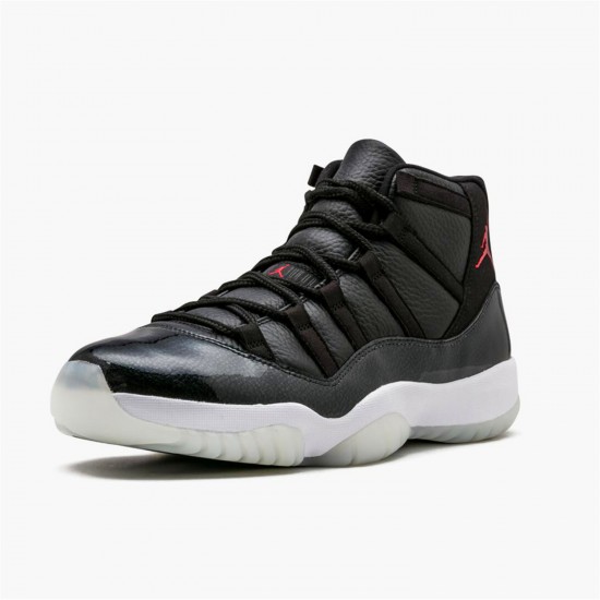 Jordan 11 Retro 72-10 378037-002 Sort/Gym Rød-Hvid-Anthracite Sko