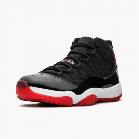 Jordan 11 Retro Playoffs (2012) 378037-010 Sort/Varsity Rød-Hvid Sko